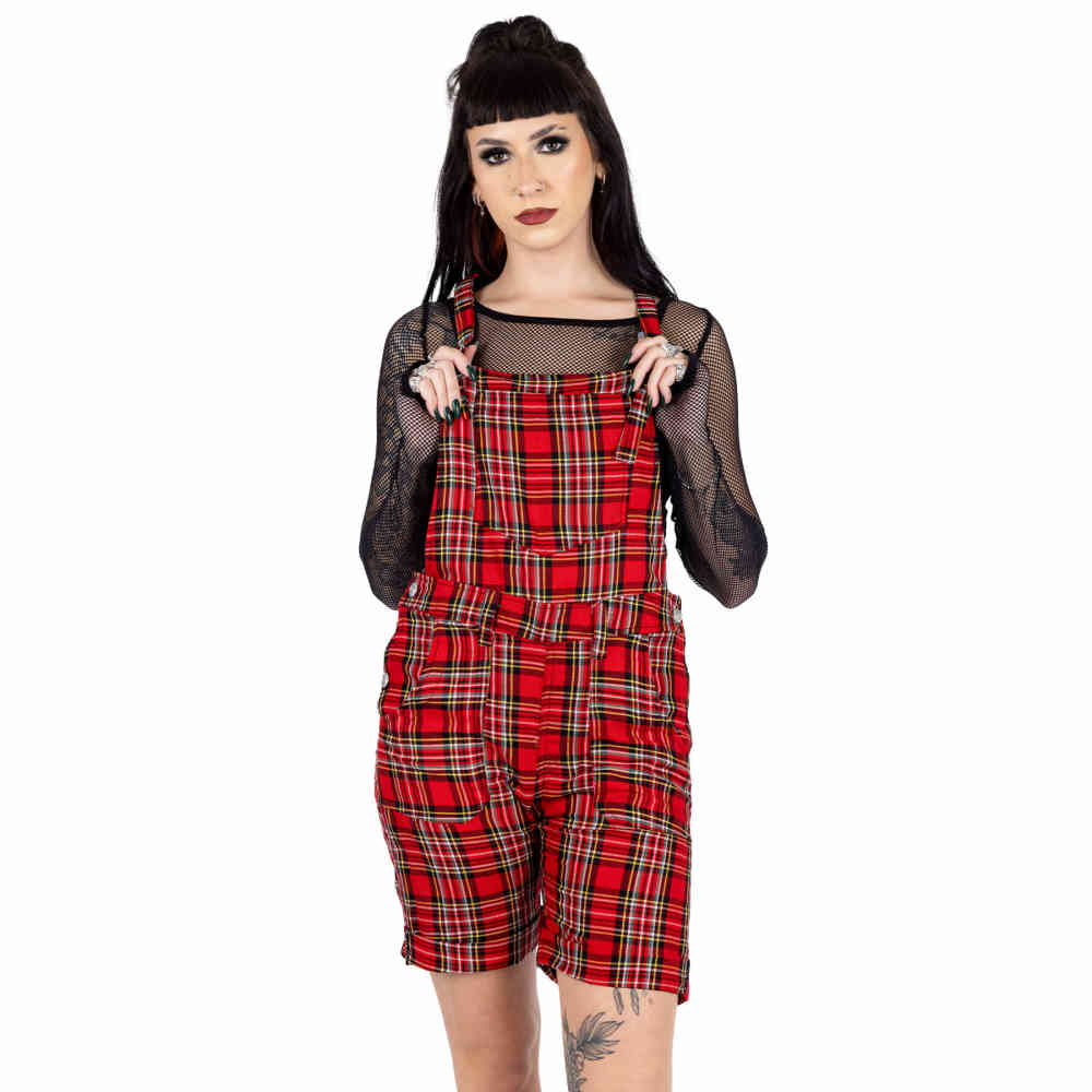 Chemical Black - Anouk Combishort - Rouge